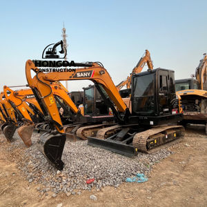 Sany 60C Excavatrice d'occasion en bon état Mini pelle sur chenilles 6ton Capacité 90% Nouvelle pompe à moteur - Product Image 1