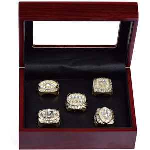 Coffret cadeau de bagues de championnat des San Francisco 49ers pour hommes, bijoux en or avec boîte - Product Image 2