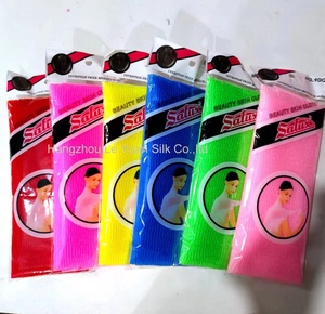 Toalla Hammam turca al por mayor 100% Nylon Extra desechable lavado <span class=keywords><strong>plato</strong></span> <span class=keywords><strong>de</strong></span> <span class=keywords><strong>ducha</strong></span> paño <span class=keywords><strong>de</strong></span> limpieza corporal - Product Image 1