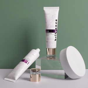 Tube souple en plastique personnalisé de 100 ml avec bouchon à vis, vide, pour crème pour les mains et lotion, emballage pour soins de la peau, impression personnalisée, vente en gros - Product Image 2