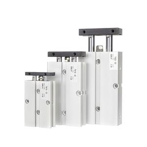 กระบอกลมสแตนเลส TDA แบบสองแกน รุ่น TN25/32-10X15X20X30X4X5X6X80S แบบสองก้าน รุ่นเล็ก สภาพใหม่และมือสอง - Product Image 1