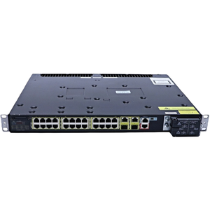Commutateur Ethernet Gigabit de qualité industrielle IE-3010-24TC, 24 ports 10/100B-T, 2 ports 1GE pour usage professionnel - Product Image 1