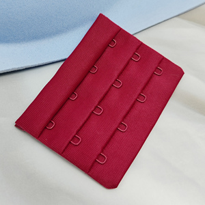 Hot Sale Metal Bra Closure <b>Clips</b> Underwear Hardware Accessories Clasp Bikini Bra Buckles Magnetic <b>Hook</b> And Eye Nylon Coated - Product Image 4