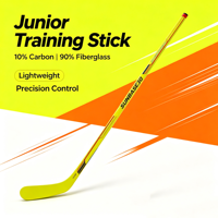 Bâton de hockey sur gazon, bâton de hockey sur glace, bâton de hockey pour jeunes, en fibre de carbone composite, 460g, durable, prix de gros, OEM