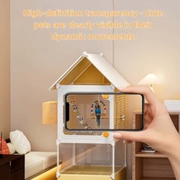 Jaula Grande para Pájaros con Diseño Multifuncional y Compartimentos, a Prueba de Salpicaduras y Escape, Venta al Por Mayor