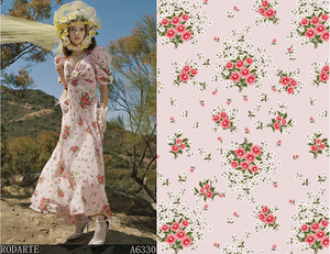 Telas de moda Poly Span Sucra 100% Poliéster Peso pesado 200GSM Impresión digital 156CM para uso en vestidos - Product Image 2