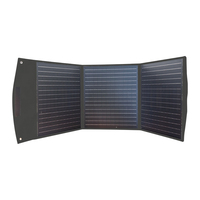 Station d'énergie solaire avec panneau solaire 120W chargeur de téléphone Portable sans fil Kit de maison Portable multifonction