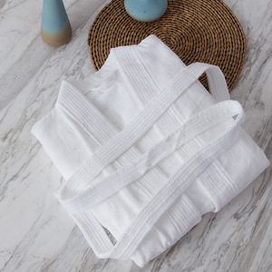 <strong>100</strong>% <strong>Cotton</strong> White Towel Bathrobe Women Terry Bath Towel Nightgown Beauty Salon <strong>Robe</strong> With Customized logo