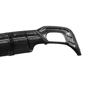 Diffuseur de pare-chocs arrière en fibre de carbone véritable style A avec éclairage LED pour Audi A5 S5 B9.5 2021-IN A5 S5 - Product Image 6