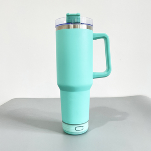 Vaso Térmico de 40 oz con Grabado Láser V1.0 y Altavoz, Recubrimiento en Polvo Colorido, Botella de Agua Musical, Taza de <span class=keywords><strong>Café</strong></span> con Pajita - Product Image 3