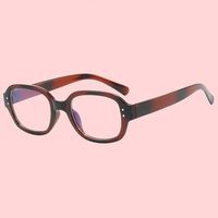 Lunettes anti-lumière bleue tendance pour femmes, monture optique en acrylique, lunettes de lecture pour l'extérieur et cadeau mode