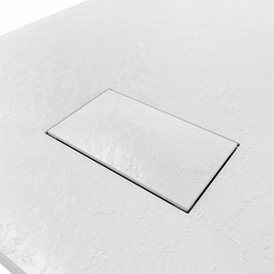 Base de <span class=keywords><strong>douche</strong></span> en <span class=keywords><strong>résine</strong></span> SMC Waite en gros, <span class=keywords><strong>bac</strong></span> de <span class=keywords><strong>douche</strong></span> rectangulaire 120 x 80 cm pour salle de bain - Product Image 4
