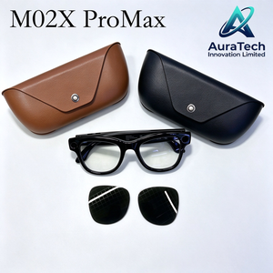 Gafas Inteligentes M02 ProMax con IA, Control por Voz, Traductor de Idiomas Instantáneo, para Redes Sociales y Vlogs Profesionales - Product Image 5