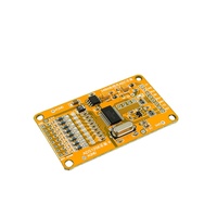 Versi yang ditingkatkan ADS1256 24 bit ADC 8 saluran modul AD Akuisisi data ADC presisi tinggi