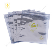 Vente chaude Taille Personnalisée 3Mil Transparent ESD Sacs De Protection Antistatique Sûr Antistatique ESD Forte Joint Sac D'emballage
