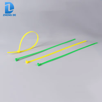 Attache de câble détachable en nylon 66 robuste 8*100mm 250mm 350mm 450mm 500mm Attaches de câble détachables réutilisables multi-tailles personnalisables