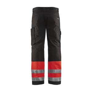 BLAKLADER - 186218115599D116 Pantalones de invierno Hi-Vis Rojo/Negro-EAN 7330509376997 ROPA DE TRABAJO DE 2017 - Product Image 2
