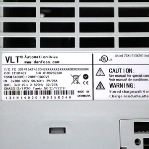 ไดรฟ์ AC รุ่น VLT FC-302 กำลังไฟ 18.5 กิโลวัตต์ แรงดันไฟฟ้า 380-480 โวลต์ ควบคุมความเร็วรอบแบบปรับความถี่ได้ - Product Image 6