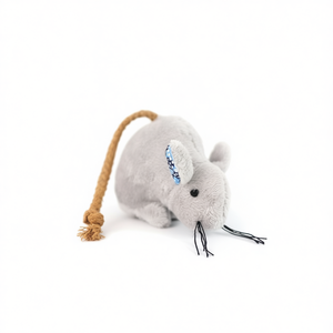 Juguete de Peluche Ratón Yommy de 11.5 cm para Gatos, Juguete Interactivo para Mascotas - Product Image 2