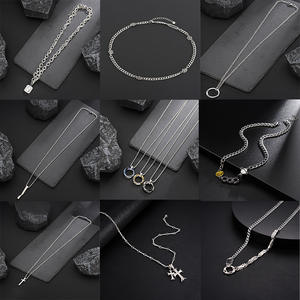 Venta al por Mayor de Collares de Acero Inoxidable de Moda, Joyería Versátil y Popular de Estilo Hip-hop para Hombres y Mujeres - Product Image 2