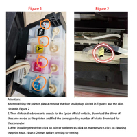 Impresora de Inyección de Tinta Multifuncional L380 de 4 Colores Tamaño A4 para Epson L360 con Tanque de Tinta para Sublimación