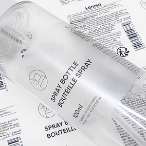 Custom Logo <strong>Transparent</strong> Waterproof <strong>Labels</strong> Clear Pet Adhesive Refillable <strong>Bottles</strong> Sticker For Spray <strong>Bottle</strong> Packaging - Product Image 5
