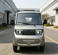 Camion de fret électrique à cabine fermée certifié EEC COC, pick-up à quatre roues, moteur sans balais, batterie au plomb-acide, 200-250 kW, 90-110 kWh