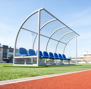 Banca para Suplentes de Fútbol Modular y Portátil, Estructura de Acero Galvanizado, Asientos Personalizables, para Uso en Campos Deportivos PY - Product Image 2