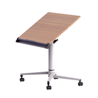 Table de levage de bureau debout pneumatique réglable en hauteur automatique vers le bas Table intelligente