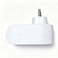 Prise Minuterie Numérique 10 Programmes Marche/Arrêt Intervalle de 1 Minute Prise Murale Programmation Automatique 24 Heures pour Appareils Électroménagers