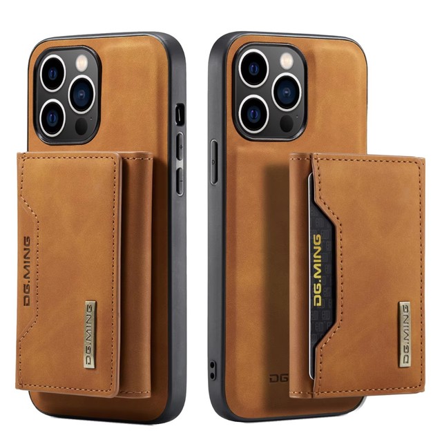 Luxury 2-in-1 Detachable Magnetic Leather Phone Case Retro PU Leather Wallet case and Magnetic Phone case