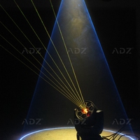 ADZ 740 B-eye Lazer, Nuevo Diseño de Láser Beam Wash con Luz LED para Escenario, Efecto de Luz Teñida, Láser 7*40W RGBW, Cabeza Móvil para Clubes y Bares