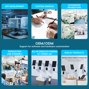 5MP HD Outdoor-Überwachungskameras mit Bewegungserkennung, einfacher Einrichtung, kabellos, großem Akku und 3W Solarpanel - Product Image 3