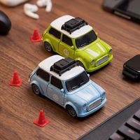 WGNRC S918 1/43 Modèle de voiture de sport miniature de qualité hobby, Mini voiture de course de bureau, Mini voiture RC de drift de poche, Mini voiture RC légère haute vitesse