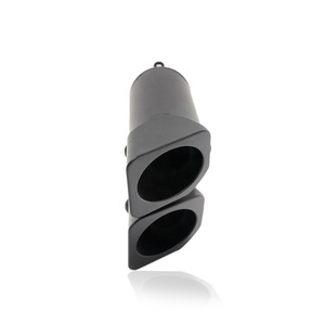 Silenciador modificado para motocicleta, silenciador de tubo de escape doble de 51mm, apto para SZK, Z750, Z800, <span class=keywords><strong>ER6N</strong></span>, 1, 2, 2, 1, 2, 1, 2 - Product Image 5