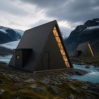 Cabine Modulaire Exécutive S780 en A-Frame pour le Tourisme, les Propriétés, la Fabrication Commerciale et le Soutien aux Développeurs