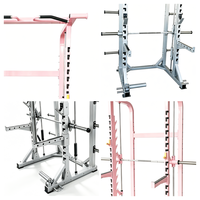 Rack de musculation multifonctionnel Smith Machine, équipement de fitness commercial pour salle de sport, avec certification CE ISO9001, fourni directement par l'usine