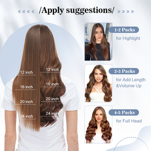 เทปต่อผมแบบมองไม่เห็น ชนิด Double Drawn Virgin European Remy ทำจากผมแท้  แบบไร้รอยต่อ  สามารถย้อมสีใหม่ได้ คุณภาพสูง - Product Image 6