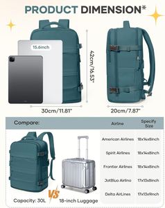 Sac à dos pour ordinateur portable haut de gamme, imperméable, pour affaires, avec logo personnalisé, pour le bureau et les voyages - Product Image 3