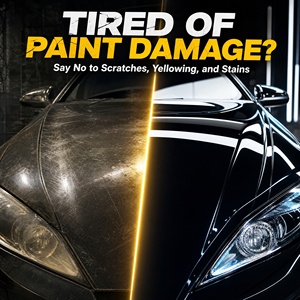 Film de protection de peinture TPU transparent de qualité supérieure 7,5 MIL, rouleau complet de 1,52 x 15 mètres / 5 x 50 pieds, autocollants de covering automobile - Product Image 3