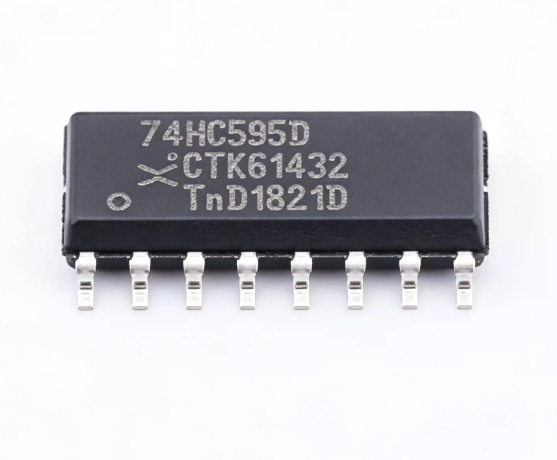74HC595D, 118 SOIC-16 8-bit Serial or Parallel Output Shift Register, Original Genuine Product