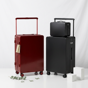 Valise PC à poignée large ALL PASS avec logo personnalisé imprimé, grande capacité, ensemble de 2 pièces, <span class=keywords><strong>bagage</strong></span> de voyage - Product Image 1