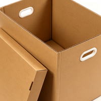 Cartons ondulés personnalisés par le fabricant avec impression quadricolore, pour boîtes d'emballage sur mesure