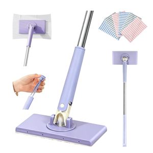 Mop in Microfibra Multifunzionale con Clip Automatica, Formato Piccolo, Sostenibile, Facile da Usare, per Pulizie Domestiche - Product Image 1