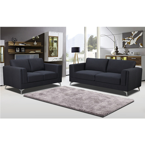 Mobilier salon moderne pour petit appartement Ensemble de canapés en tissu <span class=keywords><strong>2</strong></span> <span class=keywords><strong>places</strong></span> - Product Image 6