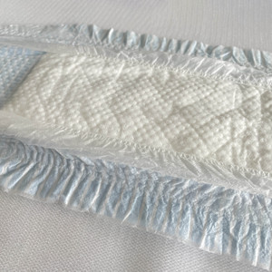 En gros Couches jetables pour chiens et chats en coton perlé, portables, super absorbantes, douces, avec film de base rayé, ODM OEM - Product Image 3