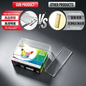 Boîte de présentation magnétique en acrylique pour la 30e célébration de Penkemen, boîte UPC, <span class=keywords><strong>protection</strong></span> UV, boîte de <span class=keywords><strong>protection</strong></span> transparente pour cartes - Product Image 4