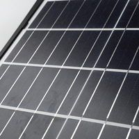 Farola solar de 1000W para exteriores, resistente al agua, todo en uno, cuerpo de soporte de luces de calle y función de inducción óptica