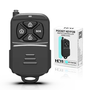 433Mhz yeni tasarım Alarm uzaktan kumanda Keyfob kontrol ev güvenlik için