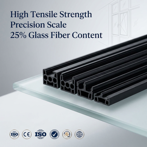 Perfil Térmico Hueco PA66GF25 Resistente a la Corrosión, Accesorios para Ventanas y Puertas, para Sistemas de Ventanas y Fachadas de Alta Gama - Product Image 1
